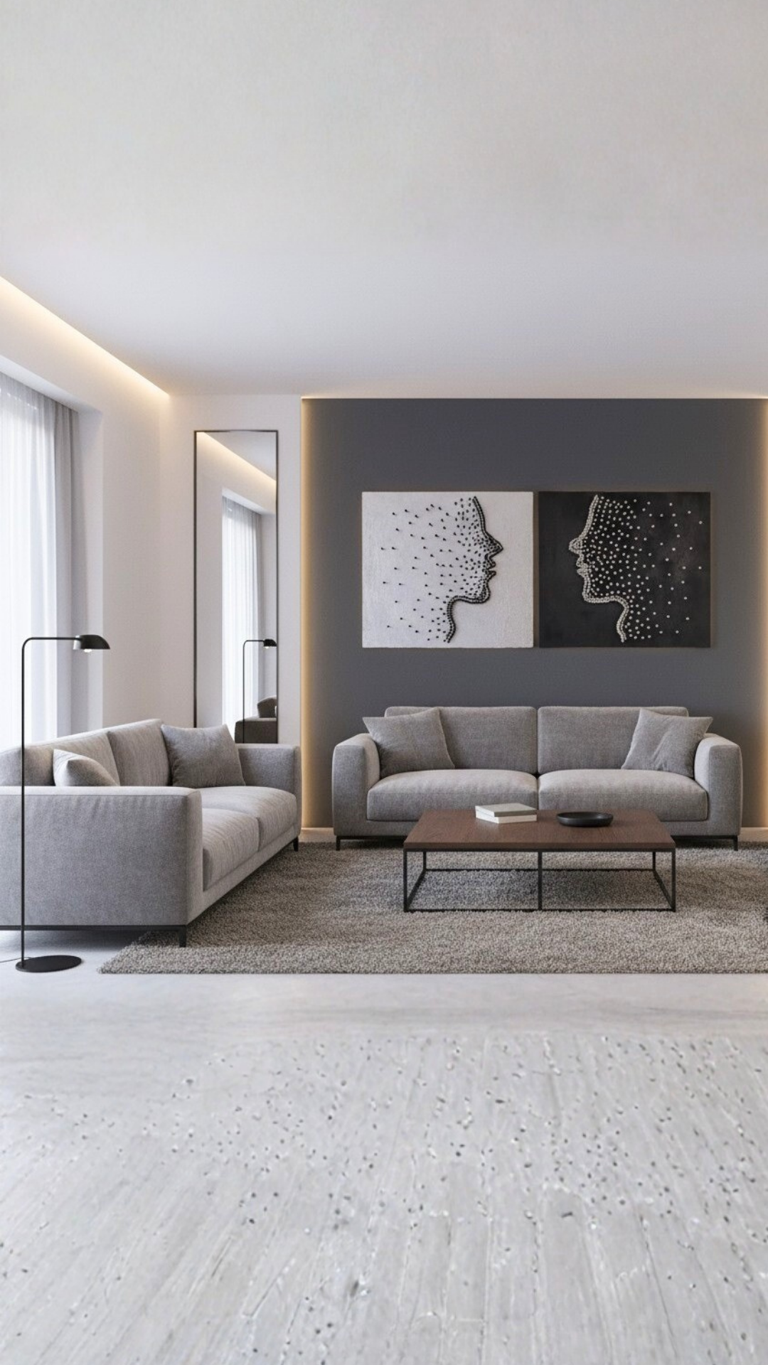 Designer Golden Frame Mirror