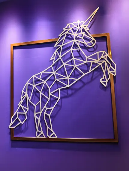 Designer Golden Frame Mirror