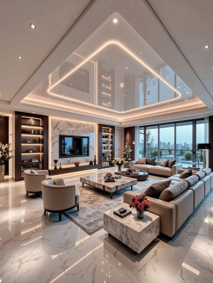 Designer Golden Frame Mirror